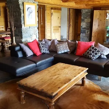 Paisible Chalet Montagne Avec Option Jacuzzi Seez Exterior photo