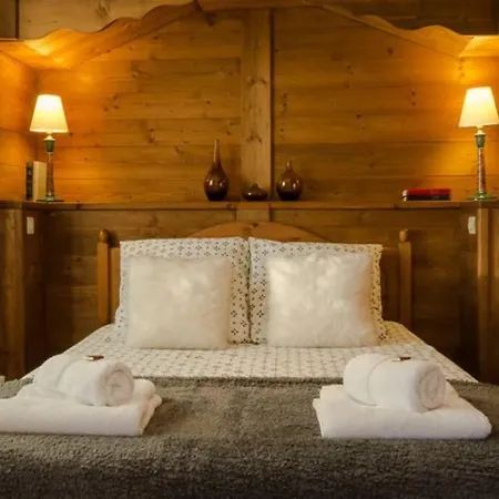 Paisible Chalet Montagne Avec Option Jacuzzi Seez Exterior photo